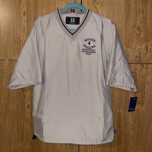 vintage 2006 hoops short sleeve windbreaker